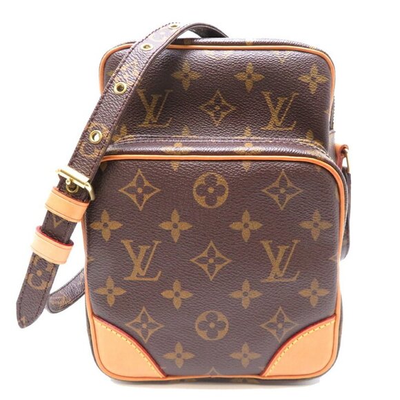 LOUIS VUITTON Brown Monogram Shoulder Bag - Picture 1 of 10
